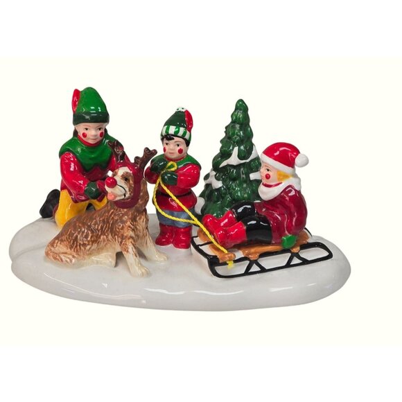 Department 56 Snow Village Santas Little Helpers Retired Collectible Figurine - Picture 2 of 10
